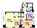 シティハウス大通西7丁目3階16.5万円