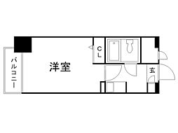 メゾン・ド・北円山 1Kの間取図画像