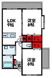 ライジングサン 2階/-