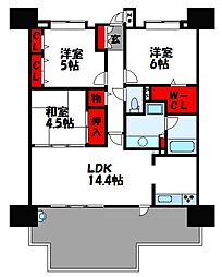 トラスト新宮中央ネクサージュ 7階