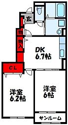 ラフレシール花見III 1階