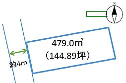 物件画像 鶴ヶ島市町屋141-6　約144坪　1080万