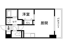 HF東札幌レジデンス 1LDKの間取図画像