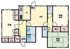 ロジュマンホリエ  ｜ 千葉県船橋市本町5丁目（賃貸マンション3DK・1階・83.54㎡） その2