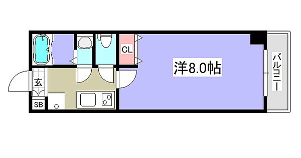 MADOPORTE千本寺之内 202｜京都府京都市上京区新猪熊町(賃貸マンション1K・2階・22.91㎡)の写真 その2