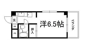 ぱんぷきん 103 ｜ 京都府京都市上京区姥ケ東西町（賃貸マンション1R・1階・18.90㎡） その2