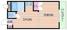 大阪府大阪市阿倍野区阿倍野筋3丁目（賃貸マンション1DK・1階・25.02㎡） その2