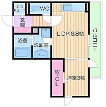 ＴＲＥＢＩＮＡ　ＡＹＡＫＡ  ｜ 大阪府大阪市阿倍野区松虫通3丁目（賃貸マンション1LDK・3階・30.38㎡） その2