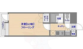 ニューガイアリルーム博多駅南  ｜ 福岡県福岡市博多区博多駅南３丁目（賃貸マンション1K・5階・22.96㎡） その2