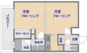 エンクレスト博多  ｜ 福岡県福岡市博多区住吉３丁目（賃貸マンション2K・12階・36.90㎡） その2