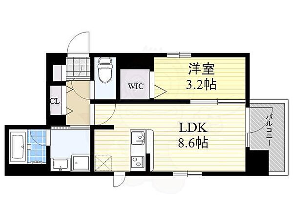 ネストピア県庁口駅前 ｜福岡県福岡市博多区千代３丁目(賃貸マンション1LDK・11階・32.81㎡)の写真 その2