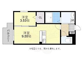 LIBTH高宮東2  ｜ 福岡県福岡市南区清水１丁目（賃貸マンション1LDK・3階・34.26㎡） その2