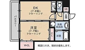 ベイシック大名  ｜ 福岡県福岡市中央区大名１丁目10番20号（賃貸マンション1DK・8階・41.30㎡） その2