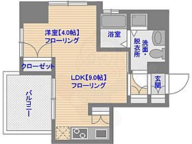 福岡県福岡市中央区大手門１丁目（賃貸マンション1R・6階・33.66㎡） その2