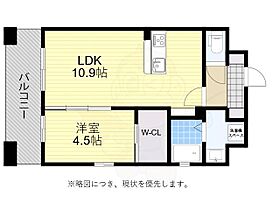 福岡県福岡市南区高宮３丁目（賃貸マンション1LDK・4階・38.50㎡） その2