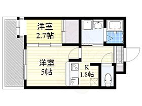 エンクレスト博多駅前アルト  ｜ 福岡県福岡市博多区博多駅前４丁目（賃貸マンション2K・6階・29.48㎡） その2