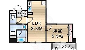 リッツ中央  ｜ 福岡県福岡市中央区清川１丁目（賃貸マンション1LDK・6階・33.51㎡） その2