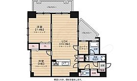 福岡県福岡市中央区薬院３丁目（賃貸マンション2LDK・4階・70.03㎡） その2