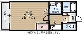 roots  ｜ 福岡県福岡市東区筥松４丁目（賃貸アパート1K・1階・25.11㎡） その2