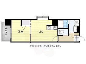 ADONIS COURT  ｜ 福岡県福岡市博多区古門戸町（賃貸マンション1LDK・8階・33.24㎡） その2