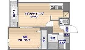 赤坂シャトー松風  ｜ 福岡県福岡市中央区赤坂２丁目（賃貸マンション1LDK・3階・36.74㎡） その2