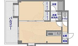 ルピエ舞鶴 1LDKの間取図画像