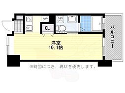 ルネッサンス21赤坂けやき通り ワンルームの間取図画像