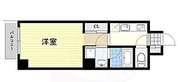 ラハイナ博多 1Kの間取図画像