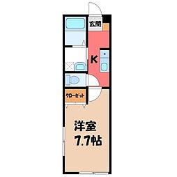 東武宇都宮駅 5.4万円