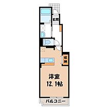 栃木県宇都宮市西川田町（賃貸アパート1K・1階・32.90㎡） その2