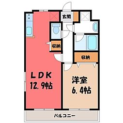 🉐敷金礼金0円！🉐東北本線 蒲須坂駅 徒歩30分