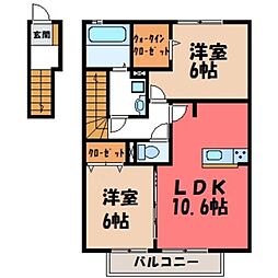 JR東北本線 雀宮駅 徒歩18分