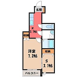 東武宇都宮線 東武宇都宮駅 バス7分 桜四丁目下車 徒歩3分