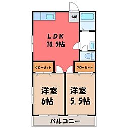 東武宇都宮線 江曽島駅 徒歩16分