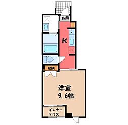 JR東北本線 岡本駅 徒歩7分