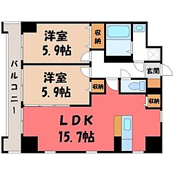 東武宇都宮線 東武宇都宮駅 徒歩19分