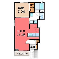 東武日光線 新鹿沼駅 徒歩17分