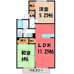 JR東北本線 石橋駅 バス21分 上三川小学校前下車 徒歩3分