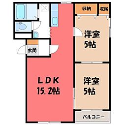 JR東北本線 宇都宮駅 バス25分 長岡街道入口下車 徒歩8分 3階/-