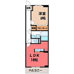 宇都宮芳賀ライトレール線 峰駅 徒歩36分 3階/-