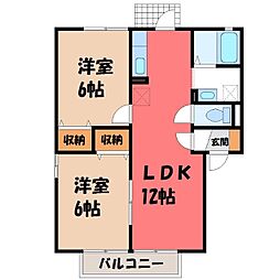 プランドール・ビュー A 2階