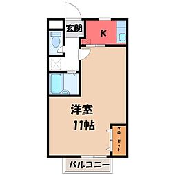 JR東北新幹線 宇都宮駅 バス18分 下栗下車 徒歩8分 2階/-
