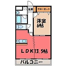 東武宇都宮線 南宇都宮駅 徒歩11分 2階/-