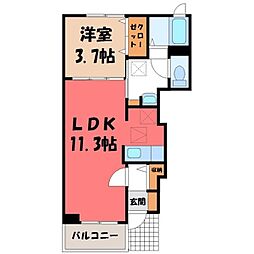 日光線 鹿沼駅 徒歩35分