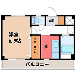 東武宇都宮線 東武宇都宮駅 徒歩17分