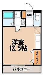 宇都宮芳賀ライトレール線 グリーンスタジアム前駅 徒歩14分 2階/-