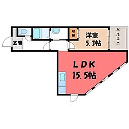 宇都宮芳賀ライトレール線 宇都宮駅東口駅 徒歩4分 2階/-
