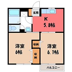 アプリコットKOBORI 2 2階
