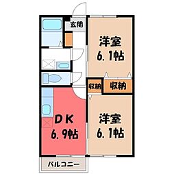 JR東北本線 岡本駅 徒歩19分