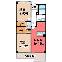JR東北本線 石橋駅 徒歩25分 2階/-